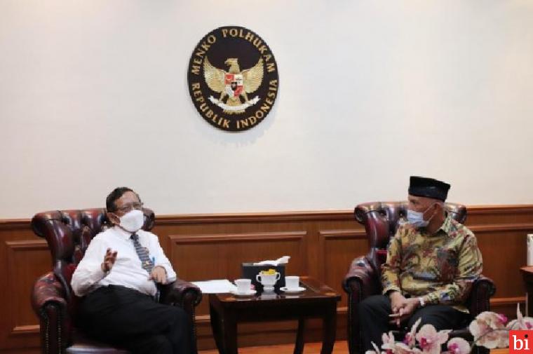 Gubernur Mahyeldi Diundang Menkopolhukam Membahas Terhentinya Pembangunan Monument Bela...