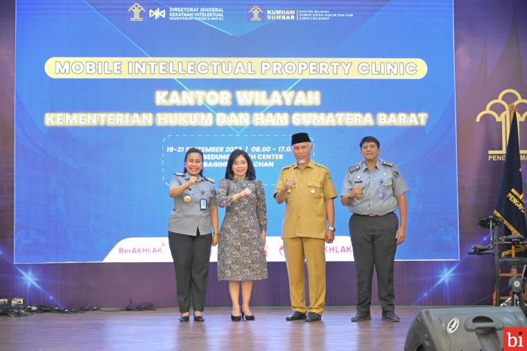 Gubernur Mahyeldi Dorong Pemkab/Pemko Terus Fasilitasi Pendaftaran HAKI