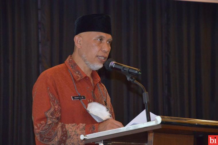 Gubernur Mahyeldi Dukung LASQI Sumbar Ikuti Lomba Seni Qasidah Tingkat Nasional