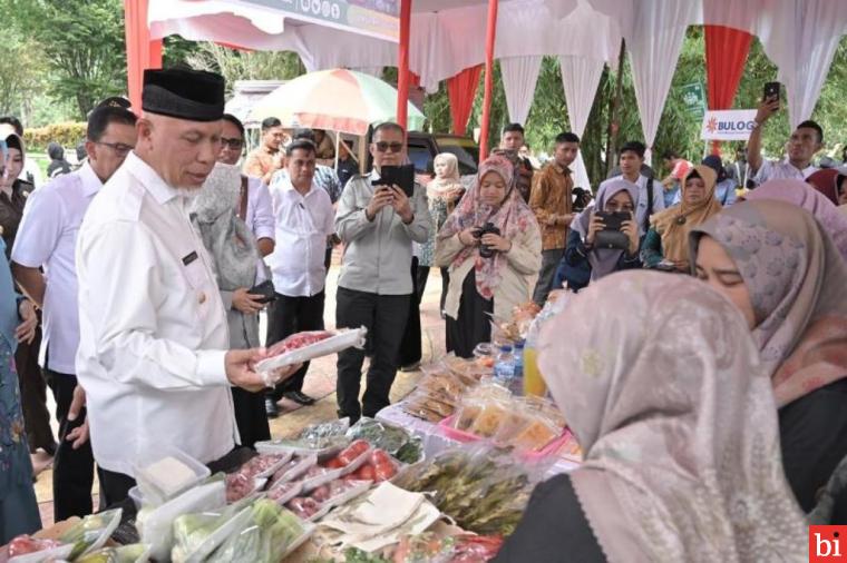 Gubernur Mahyeldi Imbau Masyarakat Galakkan Konsumsi Pangan Lokal