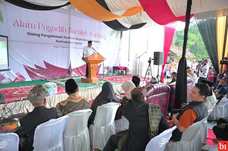 Gubernur Mahyeldi Instruksikan Sejumlah OPD Dukung Program Perhutanan Sosial di Sumbar