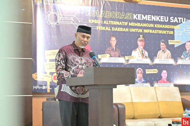 Gubernur Mahyeldi: Kerja Sama dengan Badan Usaha Perlu untuk Memacu Pembangunan...