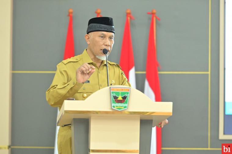 Gubernur Mahyeldi Targetkan Indeks SAKIP Sumbar 2023 Bernilai A