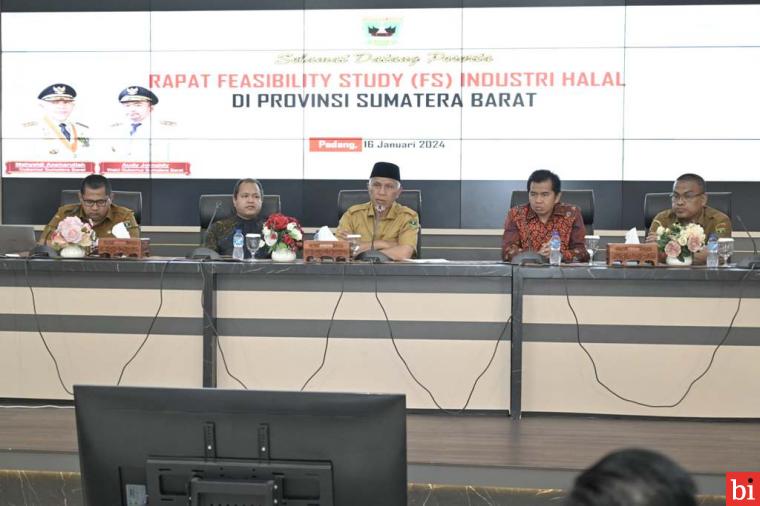 Gubernur Mahyeldi Tegaskan Pengembangan Industri Halal