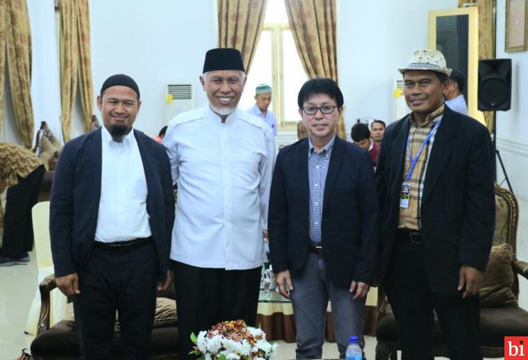 Gubernur Mahyeldi Terima Tamu dari Jepang, Jajaki Pembangkit Bio Energi di Mentawai