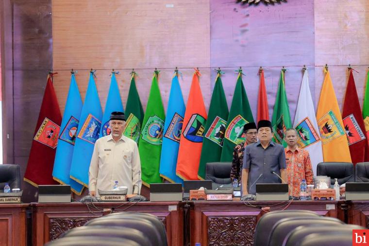 Gubernur Menjawab Pandangan Fraksi Terhadap Ranperda APBD 2024