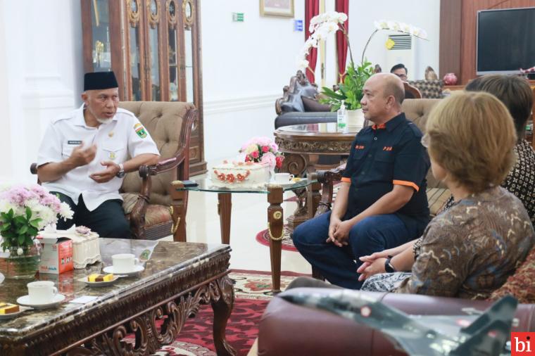 Gubernur Sambut Baik Keinginan PUM Netherlands Berdayakan UMKM di Sumbar