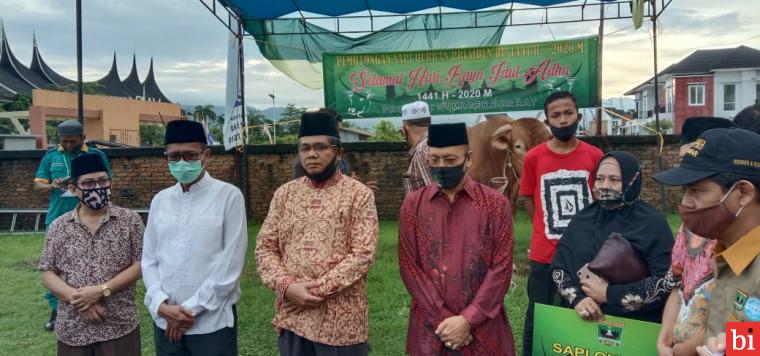 Gubernur : 700 Miliar Perputaran Uang Jual Beli Ternak di Sumbar