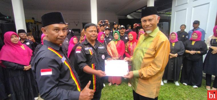 Gubernur Sumatera Barat Lantik Pengurus Kompak Kota Cimahi