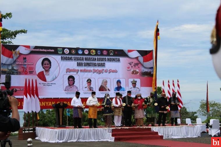 Gubernur Sumbar Harap Rendang Masuk Warisan Budaya Takbenda Dunia UNESCO