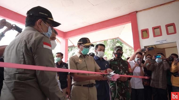 Gubernur Sumbar Harapkan Nagari Tageh Penanganan Covid-19 Jadi Percontohan Nasional