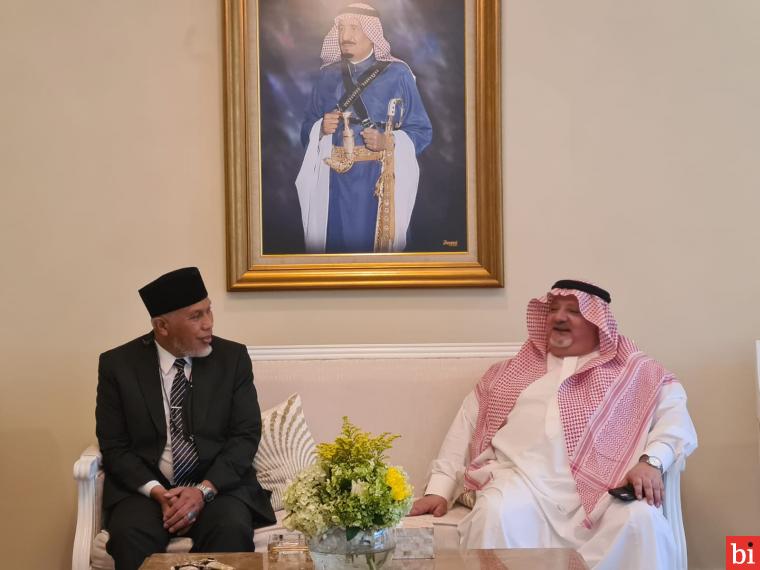 Gubernur Sumbar : Kerjasama Provinsi Sumatera Barat dengan Arab Saudi di Depan Mata