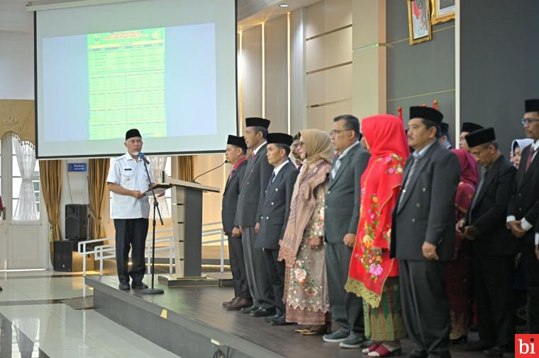 Gubernur Sumbar Lantik Pengurus MKKS SMP 2025-2027, Dorong Peningkatan Mutu Pendidikan