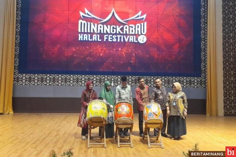 Gubernur Sumbar Mahyeldi Buka Minangkabau Halal Festival 2: Terima Kasih Prof. Ganefri