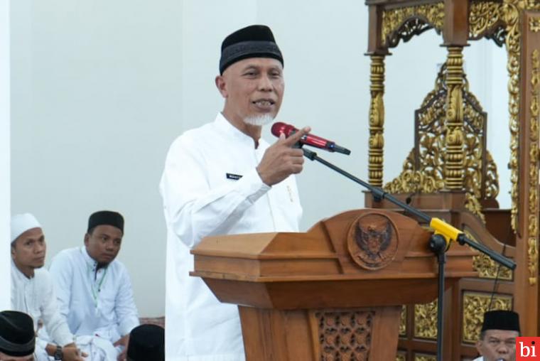 Gubernur Sumbar: Masjid Adalah Sebaik-baik Tempat di Muka Bumi untuk Membentuk Kekuatan...