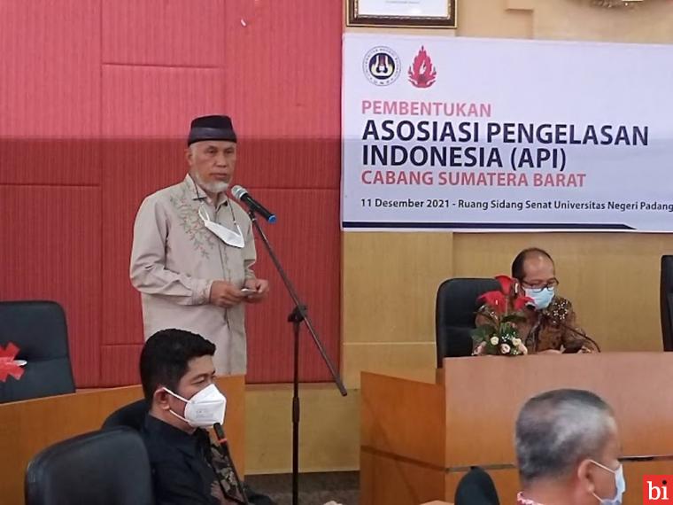 Gubernur Sumbar Minta API-IWS Tingkatkan Kemampuan Pengelasan