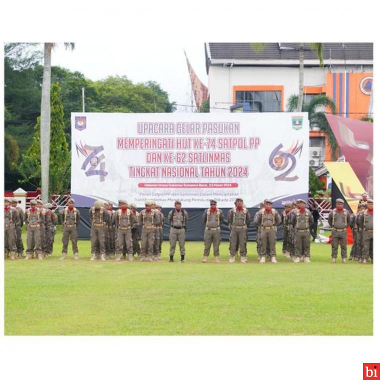 Hadiri HUT Satpol PP, Bupati Dharmasraya Berharap Satpol PP dan Satlinmas semakin...