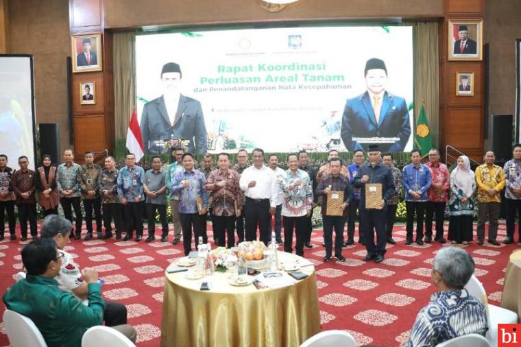 Hadiri Rakor di Kementan, Gubernur Sumbar Mendapat Rezeki Melimpah