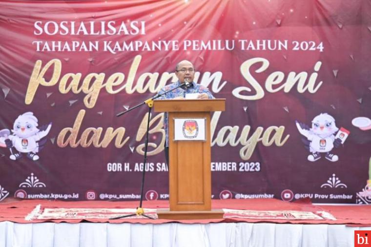 Hadiri Sosialisasi Pemilu 2024, Sekda Hansastri Imbau Masyarakat Sumbar Manfaatkan Hak...