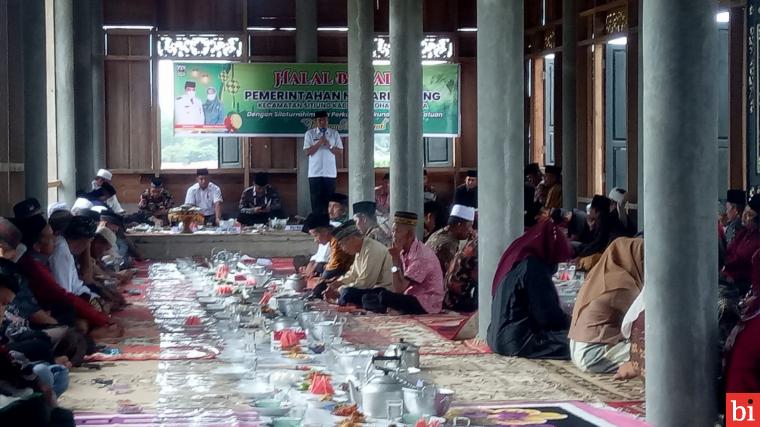 Halalbihalal Badunsanak Nagari Sitiung Berjalan Meriah