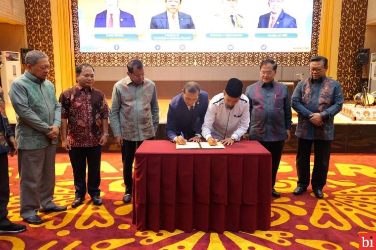 Halal Center UNP Lakukan Penandatangan MoA dengan Pemerintah Kamboja