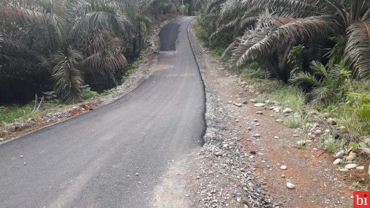 Hanya hitungan Bulan, Peningkatan Jalan Lingkar Air Balam Pasbar Keriting dan Bergelombang