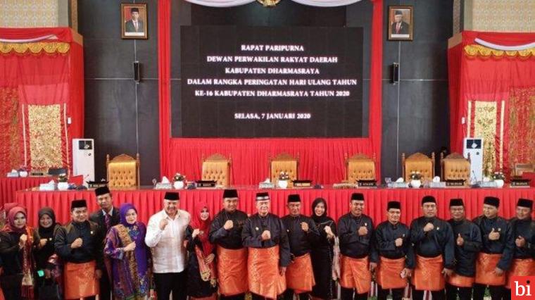 Hut Ke-16 Kabupaten Dharmasraya, Momentum untuk Terus Membangun dan Berkarya