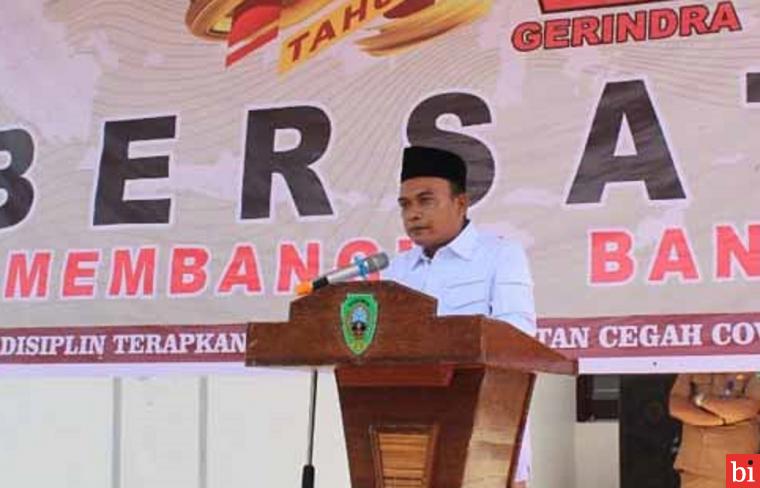 HUT Partai Gerindra Diisi dengan Lomba Orasi Milenial, Bustomi : Guna Mengasah Kemampuan...