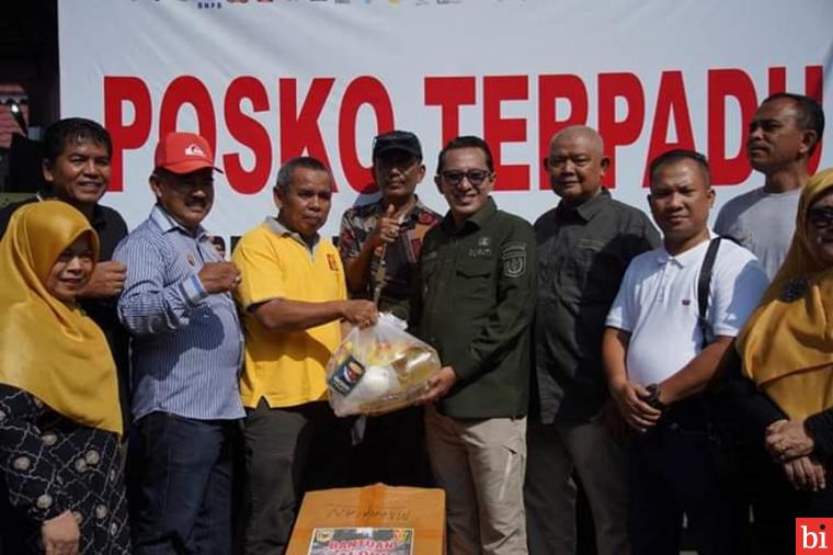 IKTD Duri Hadir Membawa Bantuan Untuk Warga Tanah Datar Yang Tertimpa Bencana