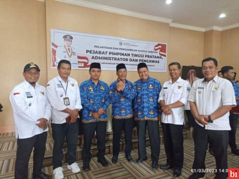 Imam Mahfiri Dilantik Jadi Sekretariat DPRD Kabupaten Dharmasraya