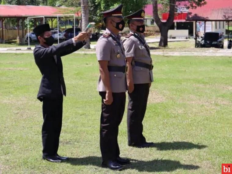 Jabatan Kasat Samapta Polres Kepulauan Mentawai Disertijab