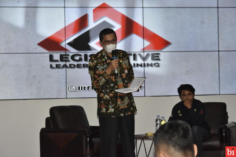 Jadi Narasumber LLT, Sekwan DPRD Raflis : Ini Langkah untuk Menjadi Legislator Andal