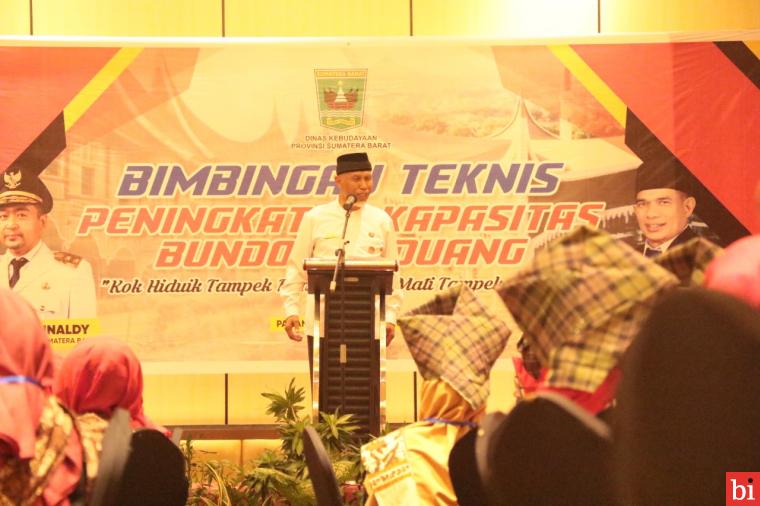 Jaga Kelestarian ABS-SBK, Gubernur Sumbar Dorong Bundo Kanduang Bisa Go Internasional