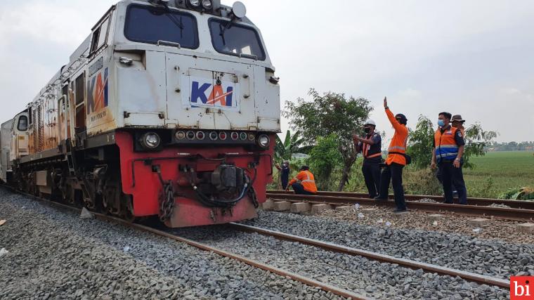 Jalur sudah Aman, Kereta Api dari Daop 2 Bandung Menuju Jakarta dan Sebaliknya Sudah...