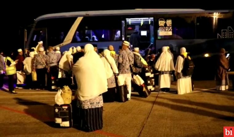 Jemaah haji tiba di Tanah Air melalui 5 bandara AP II pada 15 Juli - 13 Agustus 2022