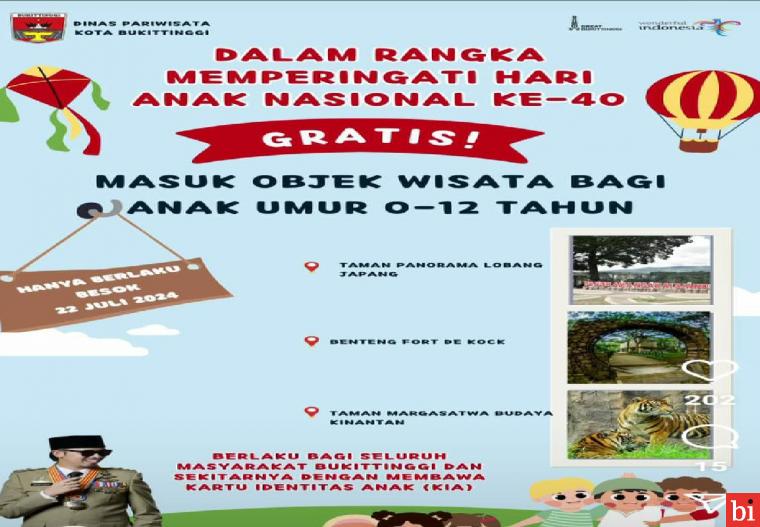  Kabar Gembira Bagi Warga Bukittinggi dan sekitarnya, Pemko...