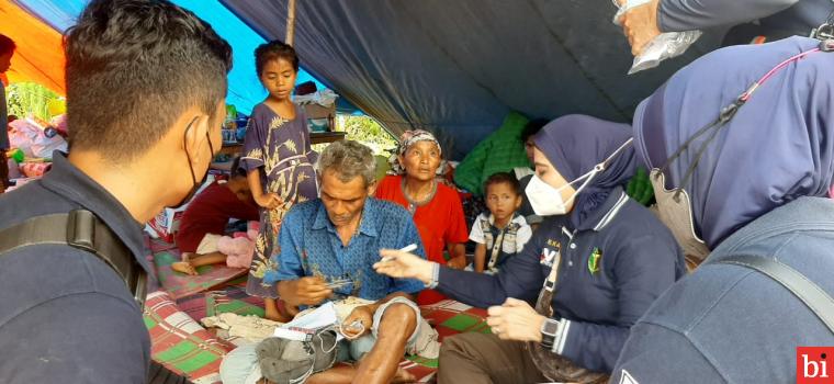 Kabid Humas dan Kabiddokkes Polda Sumbar ke Pasaman, Cek Kesehatan Masyarakat