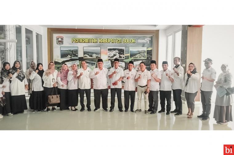 Kabupaten Solok Sambut Kunjungan Capacity Building Tim Pengendali Inflasi Kabupaten...