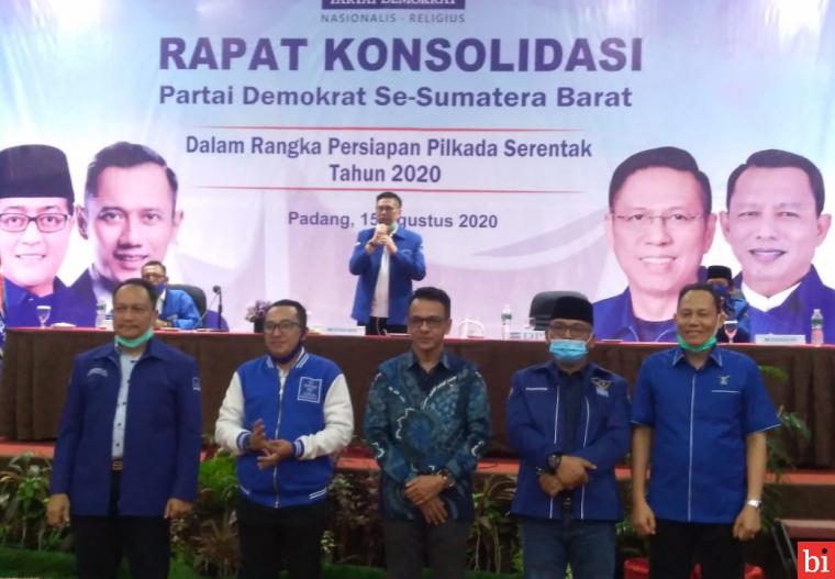 Kader Partai Demokrat se Sumbar Siap Berjuang Menangkan Mulyadi-Ali Mukhni di Pilkada 2020