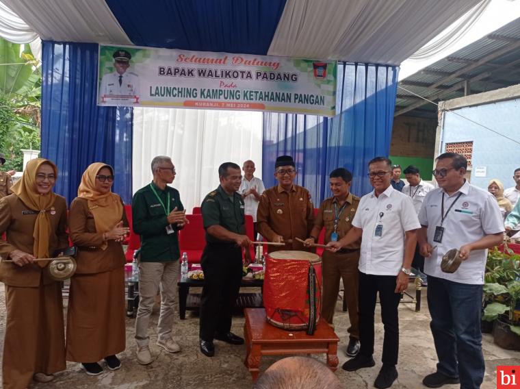 Kampung Tematik Ketahanan Pangan Dilaunching, Hendri Septa : Harus jadi Pilot Project...