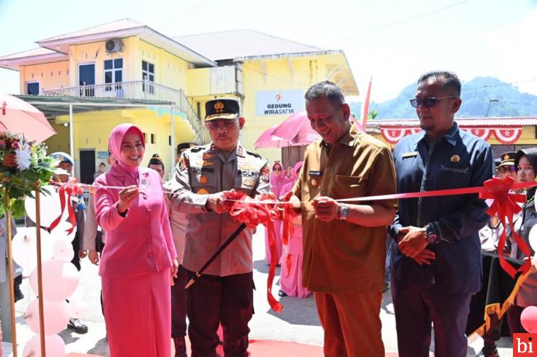 Kapolda Irjen Pol Suharyono Resmikan 3 Satpamobvit di Jajaran Polda Sumbar