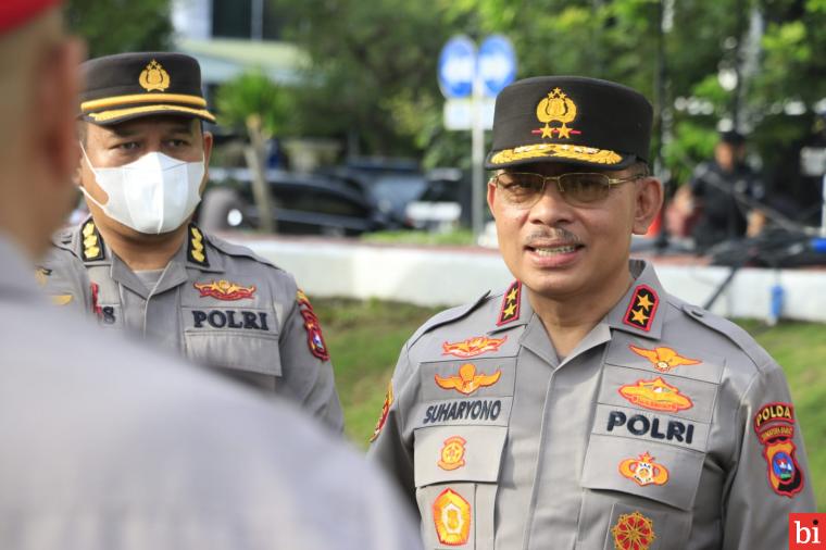 Kapolda Sumbar Sampaikan Terima Kasih kepada Seluruh Personel