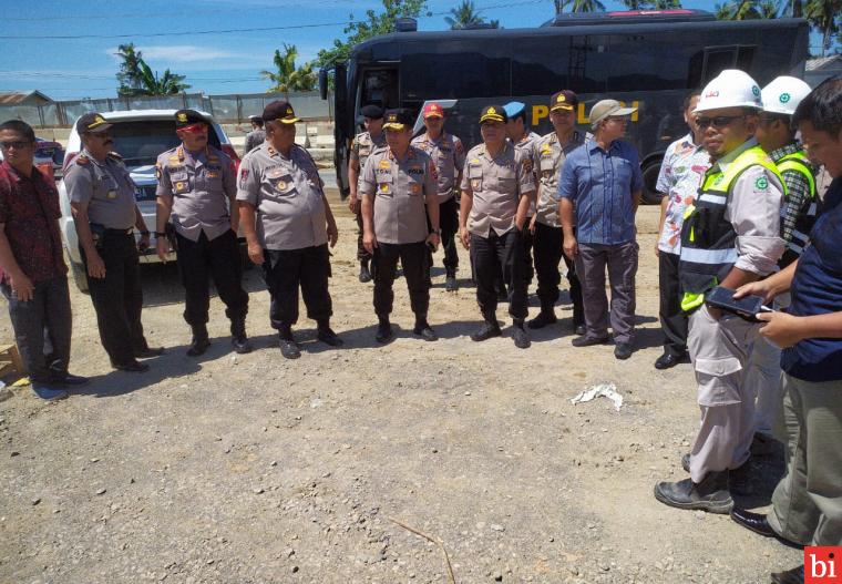 Kapolda Sumbar Siap Kawal Pembangunan Jalan Tol Padang-Pekanbaru di Sicincin