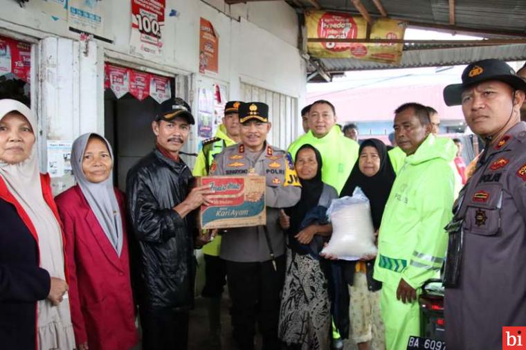 Kapolda Sumbar Tinjau Lokasi Terdampak Banjir: Waspada Cuaca Ekstrem