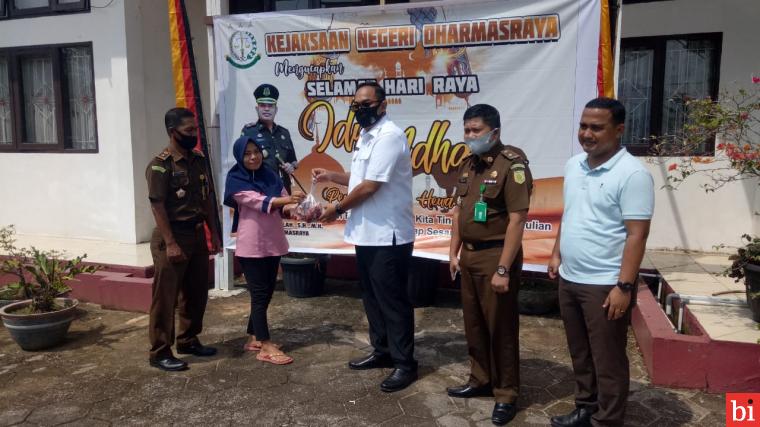 Kejari Dharmasraya Gelar Kurban, Ini Pesan Kajari