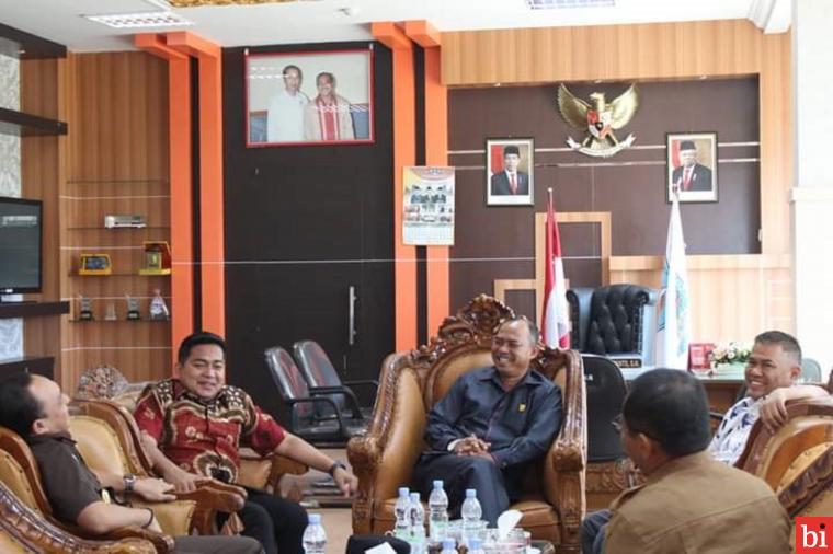 Kejari Dharmasraya Sambangi DPRD Kabupaten Dharmasraya