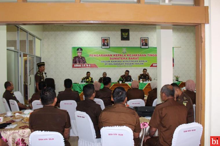 Kejati Sumbar Minta Agar Jaksa Tidak Jadi Alat Politik
