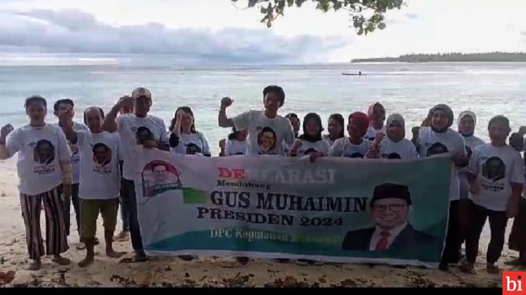 Kelompok Nelayan di Mentawai Dukung Cak Imin for Presiden