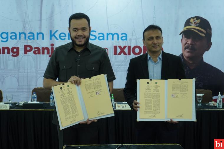 Kembangkan Smart City, Pemko Jalin Kerja Sama dengan Ixiono