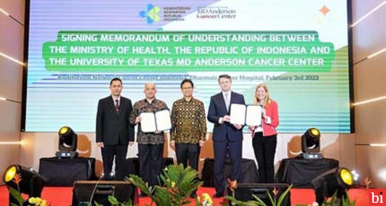 Kemenkes dan MD Anderson Cancer Center Jalin Kerja Sama Atasi Kanker